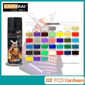 Samurai Standard Colours Spray Paint Aerosol Cat Spray Tin (NO.1-38)