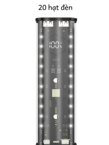 Bộ Vỏ Pin Sạc Di Động DIY Trong Suốt 4 8 Tiết 21700 18650 Hộp Đựng Pin Bộ Sạc Nhanh Cho Thiết Bị Di Động