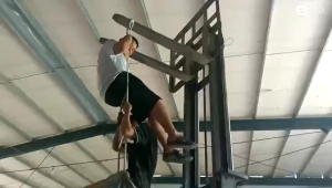 บันไดเชือกหนีไฟ 3m / 5m / 10m วัสดุเรซิน ใช้ในงานฉุกเฉินเพื่อความปลอดภัยจากการดับเพลิงช่วยชีวิตปีนเขาและหลบหนีจากต้นไม้