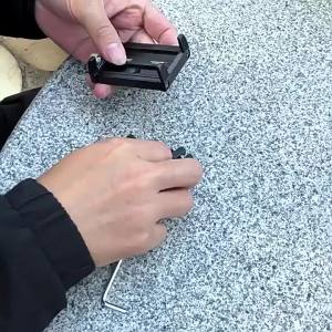 Pemegang efon bimbit basikal aluum Alloy pemegang efon pemegang motosikal navigasi kurungan berbasikal perlawanan