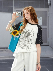 Unifree | Puppy Print Short Sleeve T-Shirt