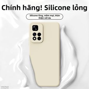 imobile | Thích điện thoại di động Redmi Note11Pro RedmiNote11 Xiaomi Redmi new pro + bảo mười silicon lỏng 5G4g114g115g lưng chống rơi toàn diện