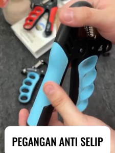 Handgrip Adjustable Alat Bantu Fitness Otot Lengan Tangan Portable Hand Grip Intensitas 5-100Kg