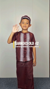 Setelan Koko Anak Sarkoci 1-14 Tahun Old A2