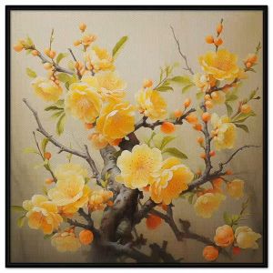 Tranh Tết Hoa Mai  Tranh Treo Tường Canvas tranh dán tường CGI-67