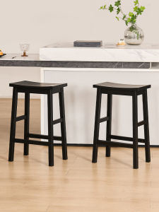 ZHUTING | Anti-Slip Stable New Chinese Bamboo Bar Stool