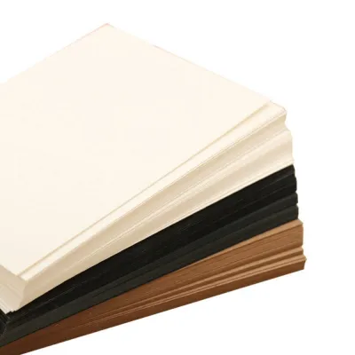 20/50/100pcs 14.5x9.5cm Kraft Paper Card Paper DIY Greeting Card Gift Packing Cardboard Paper Blank Postcard Hand Drawn Doodles
