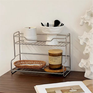 Bathroom Organizer Countertop Perfume Organizer Makeup Organizer Cosmetics Storage Display Rack Vanity Tray