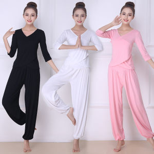 Bộ Đồ Tập Yoga Rộng Rãi Cho Nữ Bộ Đồ Tập Luyện Thể Dục Thời Trang Mới 2024 Bộ Đồ Tập Yoga Cho Người Mới Bắt Đầu