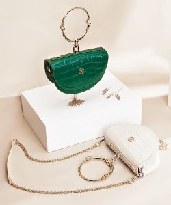 VICTORIA HYDE London Y2K moon bag chain bag womens handbag fashion crossbody bag genuine leather mini shoulder bag original design