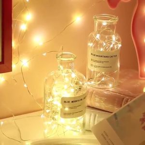 ĐÈN LED 5m - Dây đèn led đom đóm trang trí tiệc tùng sinh nhật dây đèn led trang trí sinh nhật nhà cửa đẹp - MbbDecor