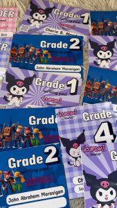 Personalized Part 2 Pad Paper G1 to G4 & Intermediate