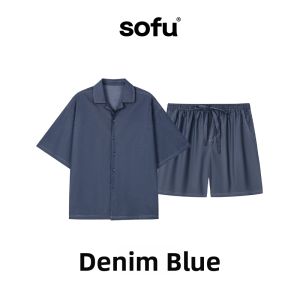 Cotton Casual Loose Couple Pajama Set