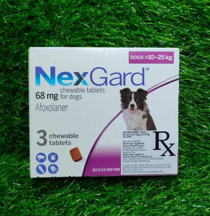 Nexgard Chewable Tablets 10-25kg (Sold per Tablet) | Lazada PH