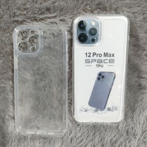 Silikon iPhone 12 Pro Max Softcase Casing Selikon Case Clear Bening Transparan