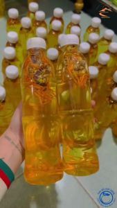 Rượu Men lá chuẩn ngâm nấm Đông trùng hạ thảo nguyên con đặc sản người vùng cao Tây Bắc