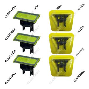 Lưỡi Dao Thay Thế Máy Cạo Râu 1/2/3/4/5 Cho Máy Tỉa Râu Điện One Blade QP2520 QP2620 QP2630 QP2515 QP6510 QP6520 QP6531 - Dao Cạo Râu Nam