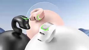 STTKGZD | STTKGZD Earphone Clip Wireless Bluetooth Headphone Air Conduction Headset High Quality TWS Auriculares Sport Noise Canceling