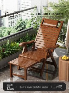 ZHUSHANXIA | Elderly-Friendly Folding Recliner Chair