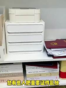 Hộp Đựng Tài Liệu Nhựa Trong Suốt A4 Xếp Chồng Được Chống Bụi Có Nắp Dùng Để Đựng Hồ Sơ Chứng Chỉ Dùng Cho Nhà Và Văn Phòng