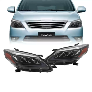 Toyota Innova 2012 - 2015 V3 Lexus Design Triple Projector Dynamic Led Headlamp With Signal Running
