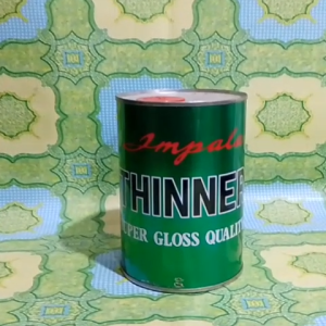 Thinner IMPALA Kaleng Hijau Kemasan 1Liter