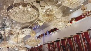 Đèn ốp trần pha lê D162 kích thước lớn cao câp 3 chế độ sáng sang trọng đèn chiếu sáng đèn trang trí cho phòng khách phòng bếp khách sạn - Bảo hành 2 năm