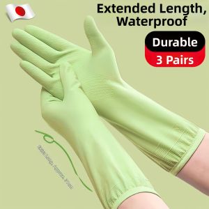 Durable Waterproof Nitrile Dishwashing Gloves