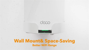 [SG SELLER] Wall Bracket Wall Mount for TP-Link Aginet Deco BE75/BE85/BE95/BE22000/BE33000