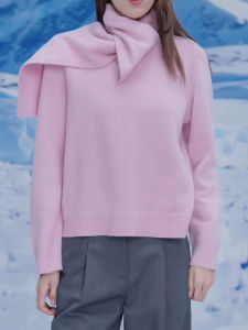 QINGNAER | Loose Korean Style Slim Knitted Sweater