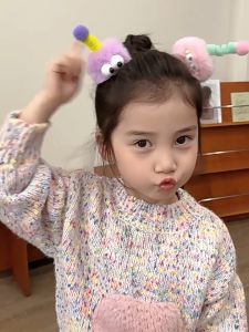 กิ๊บติดผมเด็ก กิ๊บติดผมสไตล์เกาหลี ตูกตา ตาโต น่ารัก เครื่องประดับผม สำหรับผู้หญิง Pinapple