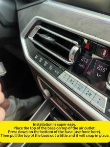 2020-2025 For BMW 2 3 4 Series G20 G22 G26 Magnetic Z4 Car Phone Holder Wireless Charger Gravity GPS Stand Interior Accessories