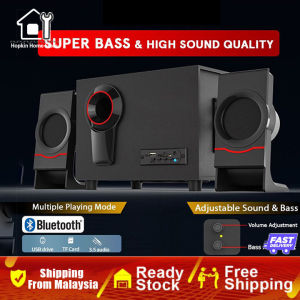 【Shipping From Malaysia】Bluetooth USB Speaker Stereo 2.1  Audio Speakers for PC Laptop Home Audio