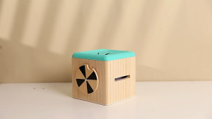 Montessori Inspired Wooden Baby Activity Cube