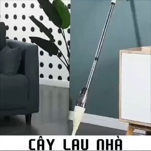 SKU37 - Cây lau nhà phun sương AURORA xoay 360 Chổi Lau Nhà Phun Sương Có bình xịt thông minh - Gia Dụng Mẫn Mẫn