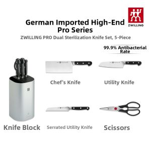 ZWILLING | Upgraded Double Anti-Bacteria Kitchen Knife Set