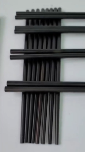 Đũa Gỗ Mun Xịn Tròn Hàng Xuất Khẩu Cao Cấp - Gỗ Mun Xịn Tự Nhiên An Toàn Sức Khỏe