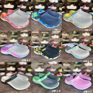 Crocs LiteRide 360° Marble Clog แบบใหม่ สีสวยไม่สำใคร พืนนีม ใส่สบายเท้ามาก สินค้าพร้มส่งในไทย 1-3 วันได้รับของ