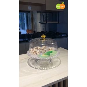 Tempat Kue Roti Cake Tray Bening TK 146 TKK 1205 Golden Sunkist