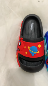 Sandal Anak Laki-Laki Slop Bahan Jelly Motif SPIDERMANN Fashion sandal marvel anak laki  laki