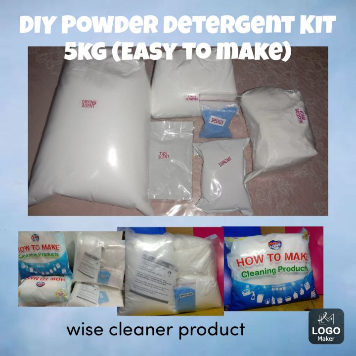 easy to make Powder detergent kit 5kilograms Lazada