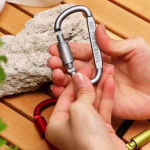 Móc Treo Đa Năng Tiện Lợi Móc Treo Dã Ngoại Móc Treo Lều Chất Liệu Kim Loại Không Gỉ Cleacco MTDN Boro Sport (Màu ngẫu nhiên)