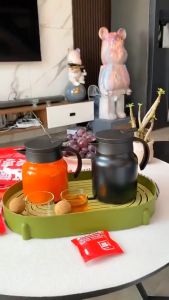 Ấm pha trà giữ nhiệt inox 316 dung tích 1 lít hàng cao cấp - Ca nước giữ nhiệt đựng nước nóng