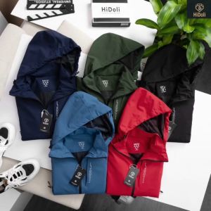 Áo Khoác Gió In Chữ Dọc Dành Cho Phái Mạnh - LCXG15