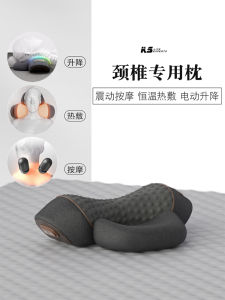 หมอนคervical สำหรับนอน หมอนคervical นวดกระดูกสันหลัง ไม่ต้องดึง อบอุ่น ฟื้นฟู ทรงกระบอก ช่วยให้นอนหลับได้ดี หมอนคervical แบบอิงค์