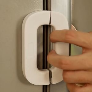 เคลื่อนที่น่าสนใจ ตัวล็อคตู้เย็น กาว ให้ความสวยงามด้วยอเนกประสงค์ ป้องกันการหนีบ สำหรับเด็ก ตัวล็อคประตูตู้เย็น - Natasal