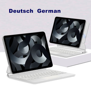 Pogo Pin Magic Keyboard For iPad Pro 11 inch 12.9 M4 Air 13 M3 M2 Air 5th 4th 6th 7th Smart Case Direct Connection Multi-Touch