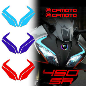 For CFMOTO 450SR Motorcycle Headlight TPU Film Sticker CF Moto 450 Sr Front Fairing Protection Decal