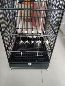 Sangkar kotak repelika list no 3 kaki karet laci halus semprot khusus grab instand ojol saja