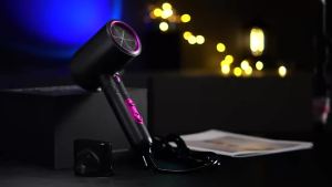 XMSJ | New Generation Foldable Hair Dryer High-Power Fast Drying Blue Light Negative Ion Portable Hair Dryer EU/US Plug